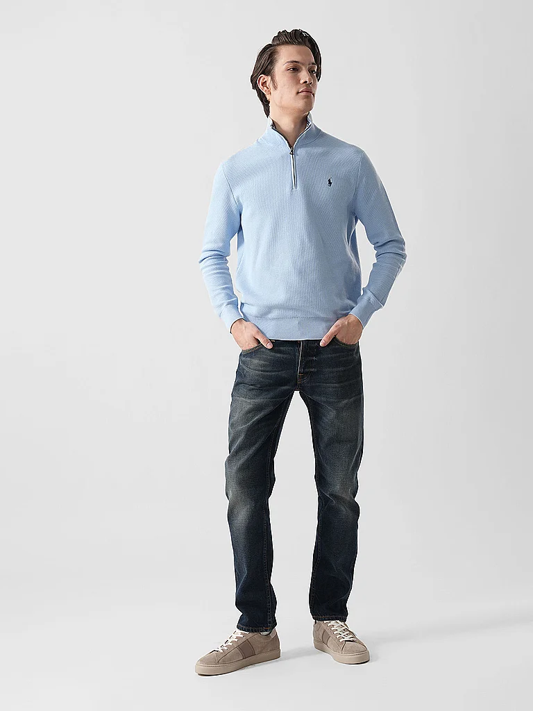 Polo Ralph Lauren Troyer Pullover Hellblau XXL 2